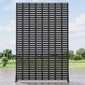 Casaphoria 72" H x 47" W Metal Outdoor Privacy Screen, Freestanding Decorative by Casaphoria