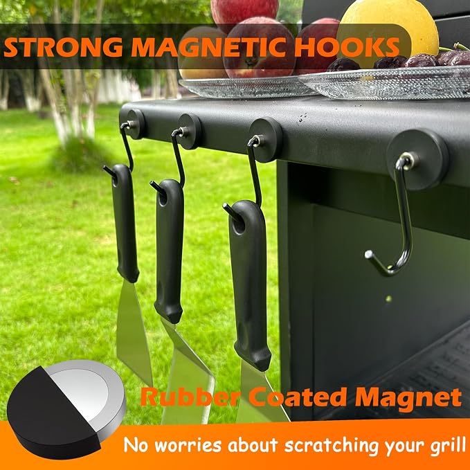 Magnetic Grill Hooks, Strong Magnetic Hook - Image 2
