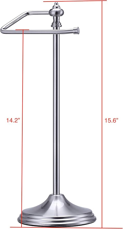 SunnyPoint Heavy Weight Metal Fingertip Towel Holder Stand - Image 4