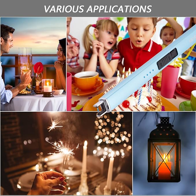 MEIRUBY Electric Candle Lighter, Christmas Stocking Stuffers Gifts - Image 7