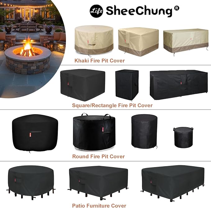 SheeChung Outdoor Fireplace Cover - Image 6