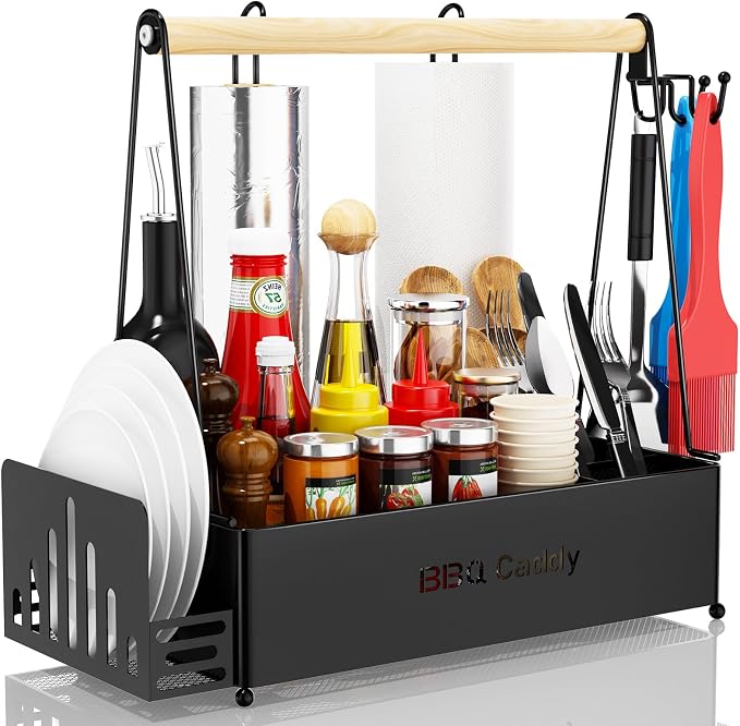 Grill Caddy, BBQ Caddy for Outdoor Grill by JBBTOOL