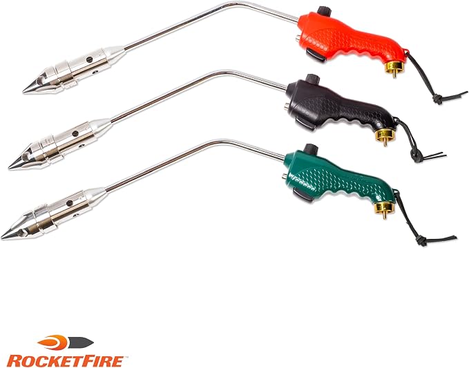 ROCKETFIRE Fire Starter Torch | Perfect Propane Torch Head, Grill Gun, Charcoal - Image 9