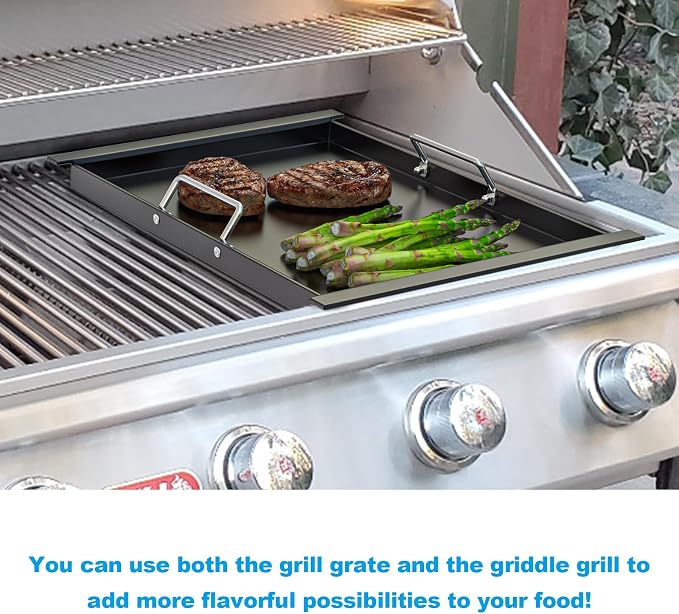 16517 Half Size Griddle Insert for Bull 30" 4 Burner Grill Angus 47628 47629 - Image 5