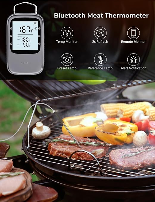 Govee Bluetooth Meat Thermometer, Digital Wireless Meat Thermometer - Image 2
