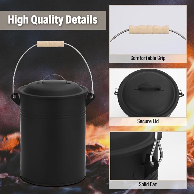 FEED GARDEN 2.5 Gallon Ash Bucket - Image 3