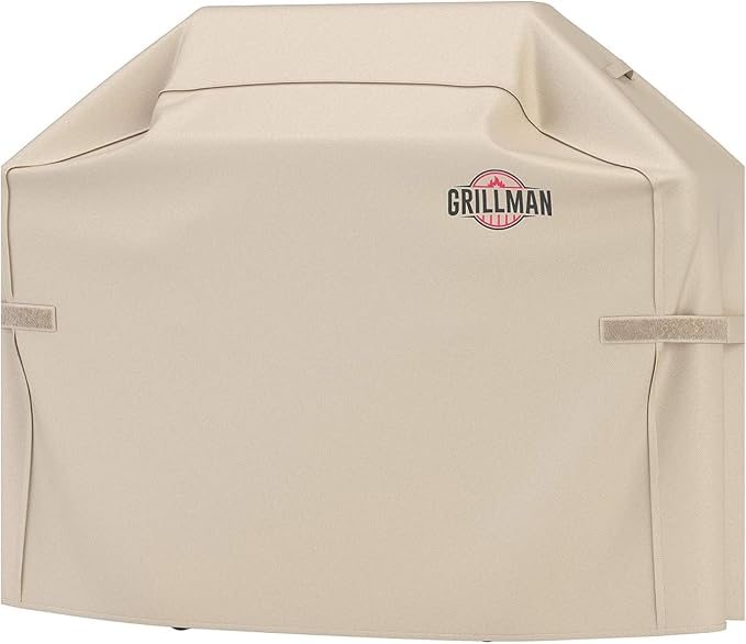 Grill Cover by Grillman, 64 Inch, BBQ Outdoor Grill Covers, Charcoal & Gas by Grillman