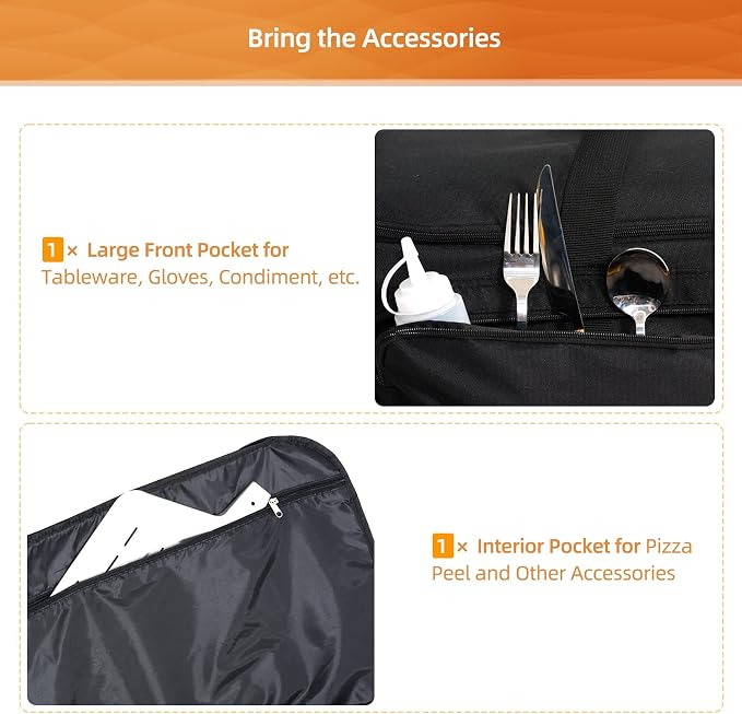 NOELIFE Carry Bag for Ooni Volt 12 Electric Pizza Oven - Image 5