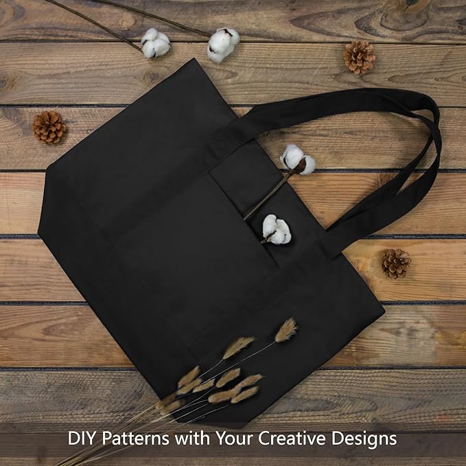 TOPDesign 1-Pack Canvas Tote Bag - Image 3