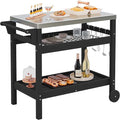 SERWALL Outdoor Grill Cart Table by SERWALL