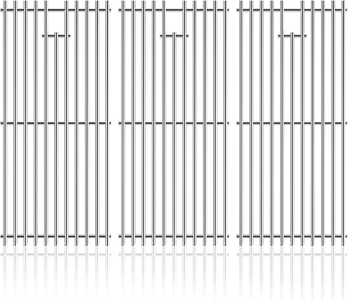 17’’ Stainless Steel Cooking Grates by jkxoo