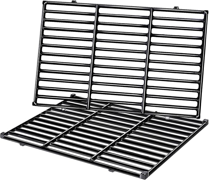 Uniflasy 7638 Porcelain-Enameled Cast Iron Cooking Grates by Uniflasy