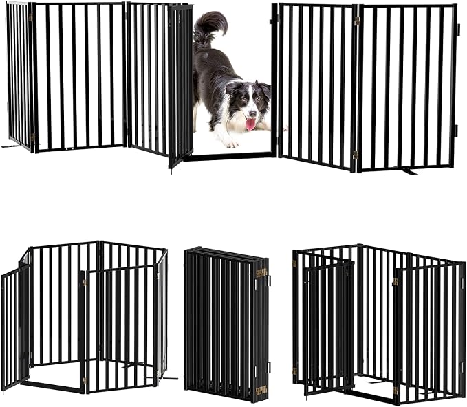 Full Metal Freestanding Dog Gates by Lezbanz