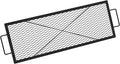 onlyfire Rectangle X-Marks Fire Pit Cooking Grate, Campfire Grill Grate by onlyfire