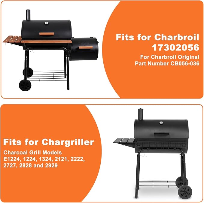 LS'BABQ 27 Inch Charcoal Ash Pan Replacement - Image 4