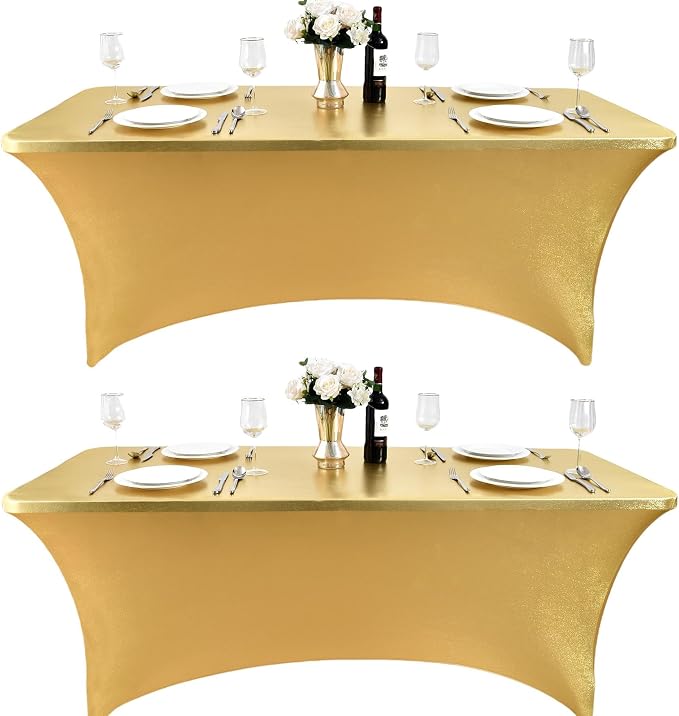 2-Pack 8ft Spandex Table Covers by Unknown