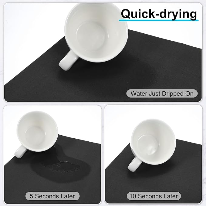 uxcell Silicone Mats for Kitchen Counter, 35.4" x 23.6" Non-Slip Countertop - Image 4