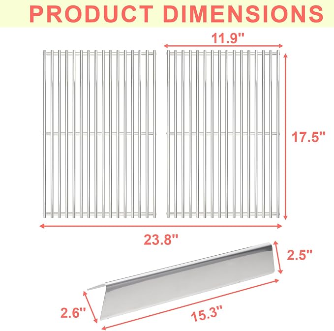 7638 Grill Grates 7636 Flavorizer Bars - Image 3