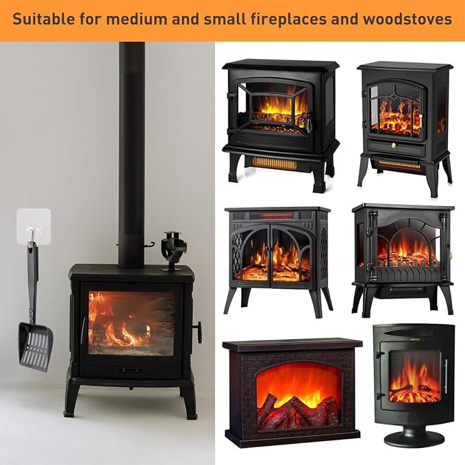 Hollow Out Fireplace Ash Sifter, Hollow Out Fireplace Shovel Metal Coal Ash - Image 2