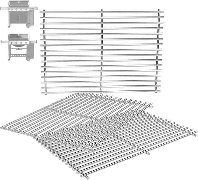 66089 18.75" Grill Grates for Weber GS4 Genesis II 400 & Genesis II LX 400 by BBQration