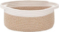 Woven Basket, Small Rope Storage Bin by JMvicyroam