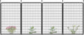 FXW Garden Fence Outdoor for The Yard – 50in x 10.4ft Heavy Duty Metal Animal by FXW
