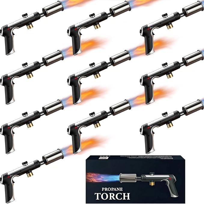 Propane Torch - 3272°F High Heat Torch Gun by SakerPlus