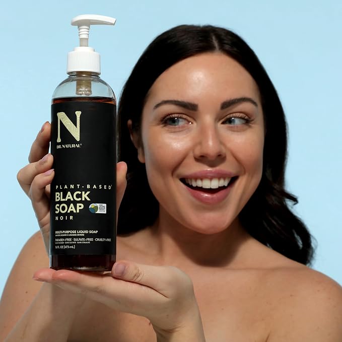 Dr. Natural Multi-Purpose Black Liquid Soap - Image 5