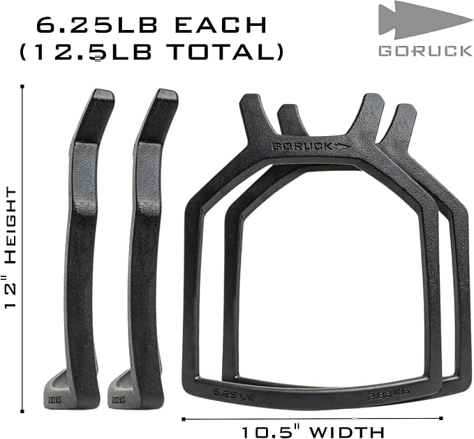 GORUCK 9.25LB and 6.25LB Curved Ruck Plate Compatible - Image 5