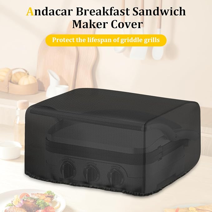 Panini Press Cover for Cuisinart Panini Press GR-4NP1, Waterproof Sandwich - Image 7