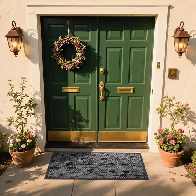 Yimobra Large Door Mat 47x24, All-Weather Waterproof Outdoor Mats - Image 6