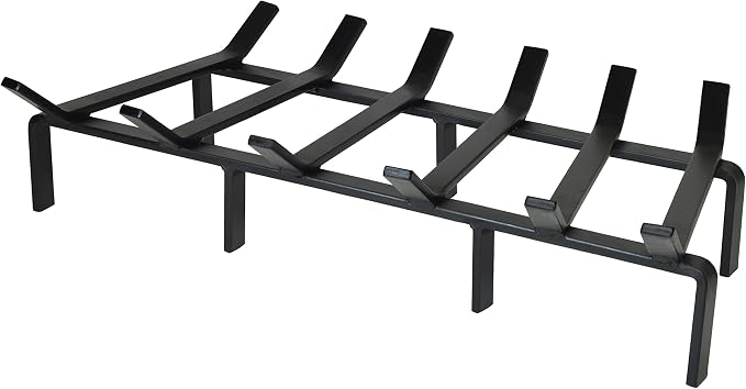SteelFreak Heavy Duty Steel Fireplace Grate by SteelFreak