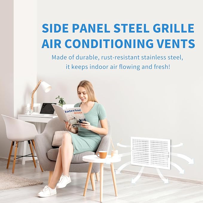 20x8 Vent Register, Vent Covers - Image 7