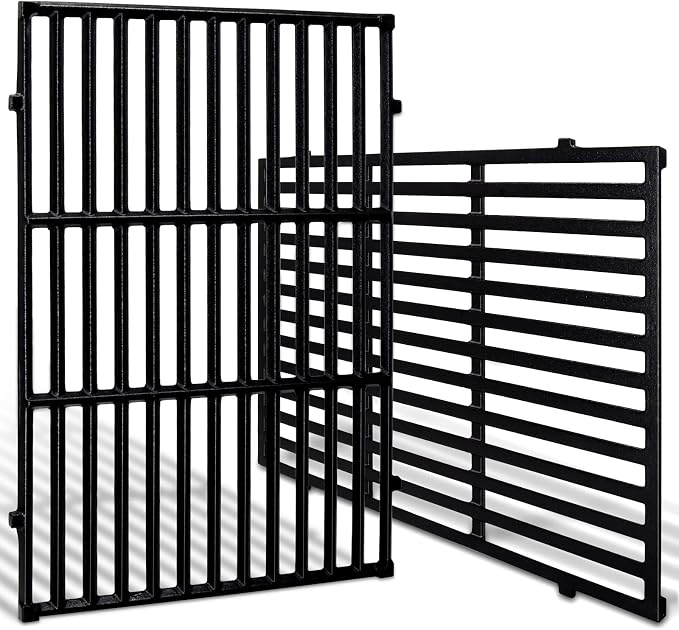 Adviace 19.5 Inch Cast Iron Grill Grates by Adviace