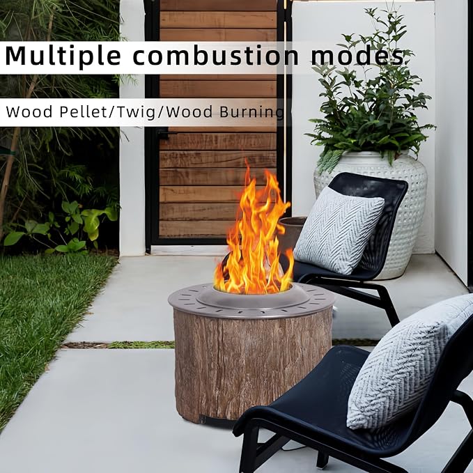 Afterglow Bonfire 20.5 Inch Smokeless Fire Pit - Image 4