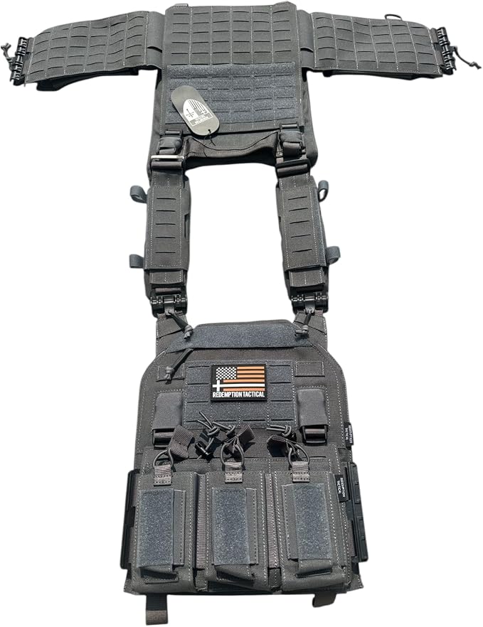 Redemption Crusader 2.0 Molle Quick Release Buckles Airsoft Vest - Image 7