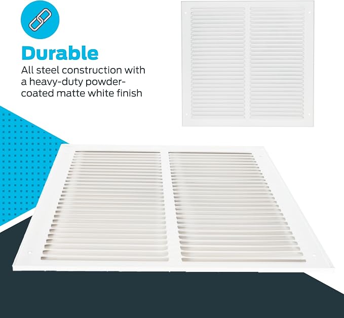 EZ-FLO 14 x 14 Inch Return Air Vent Cover - Image 5