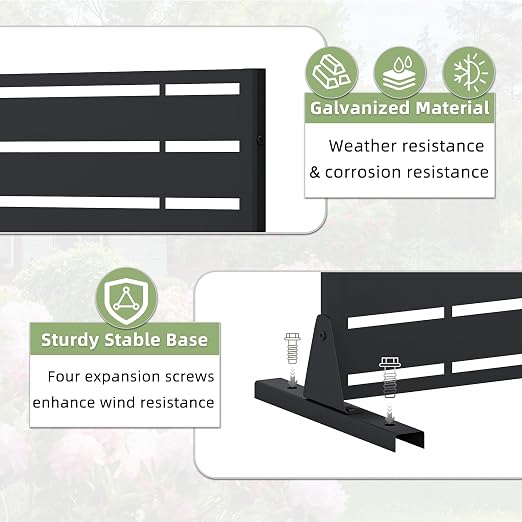 Casaphoria Metal Privacy Screen Outdoor - Image 9