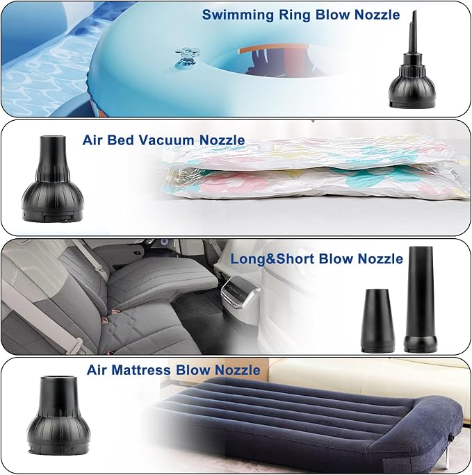 Portable Electric Air Duster, Lightweight 180000 RPM Cordless Fan - Image 6