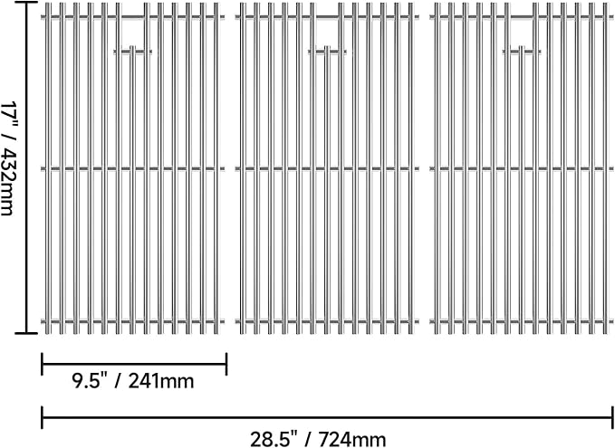 17" Grill Grates Replacement Parts - Image 2