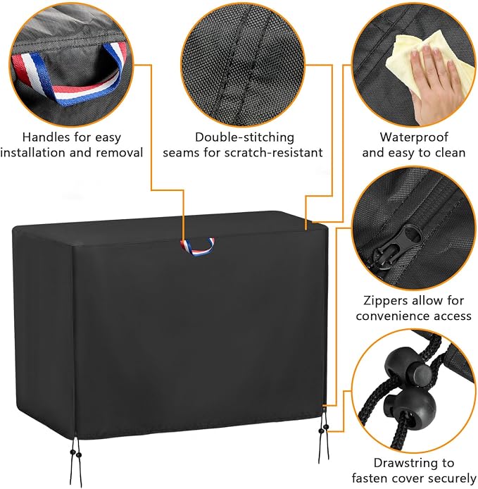 Outdoor Storage Shed Cover for RubberMaid, Waterproof Rubber Made Outdoor - Image 4