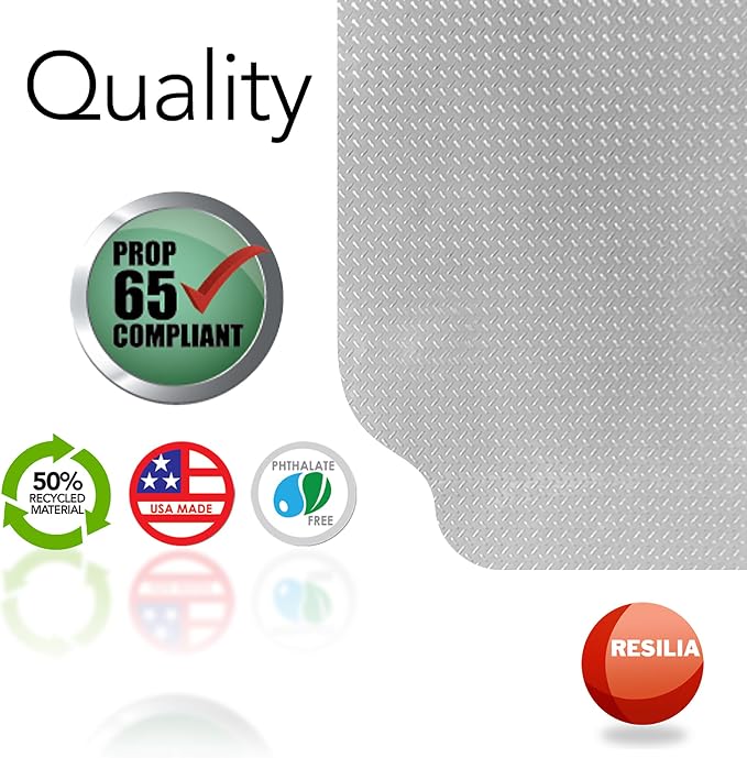 RESILIA Large Under Grill Mat – Heavy Duty, Reusable Outdoor Floor Protector - Image 7