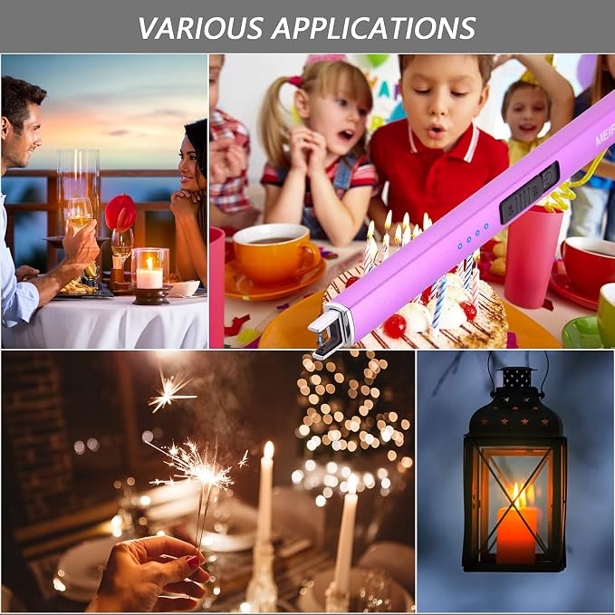 MEIRUBY Electric Candle Lighter, Christmas Stocking Stuffers Gifts - Image 7