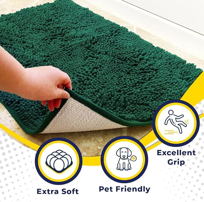 Muddy Mat® Shown on TV – Super Absorbent Microfiber Dog Door Mat - Image 3