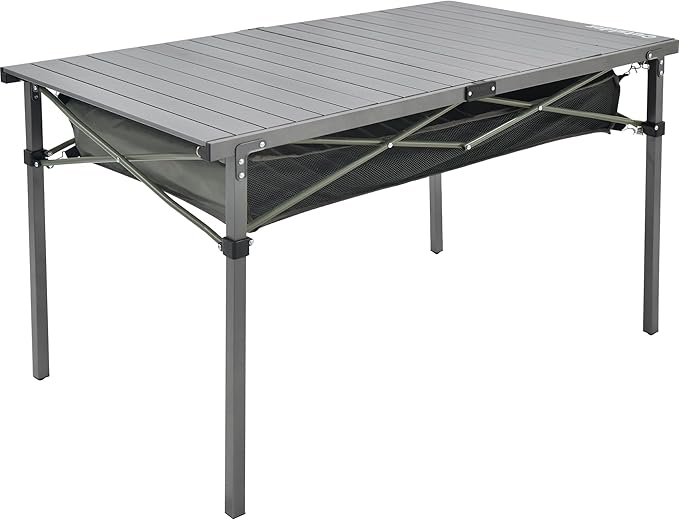 OUTSIDER Folding Camping Table, Portable Roll-up Outdoor Lightweight Aluminum by Outsider