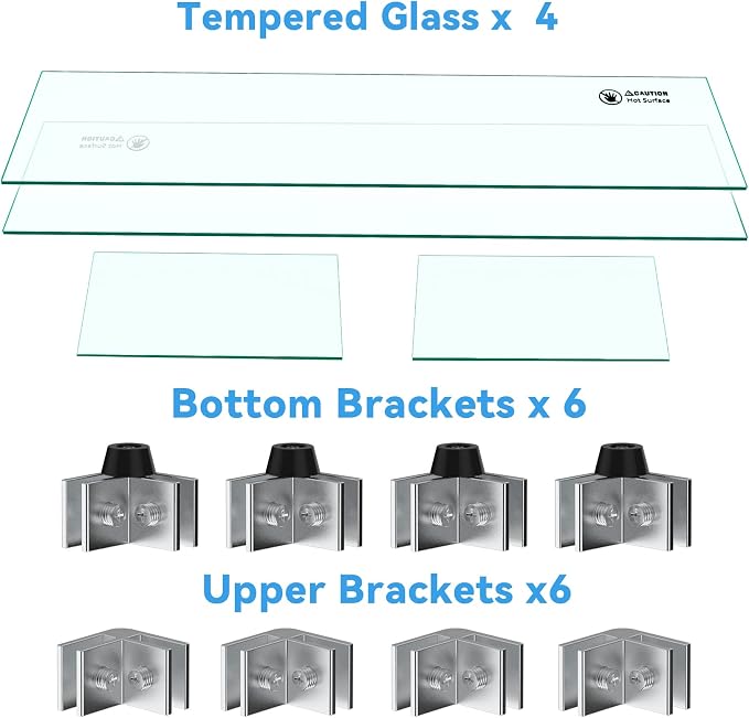 Skyflame Fire Pit Glass Wind Guard - Image 7