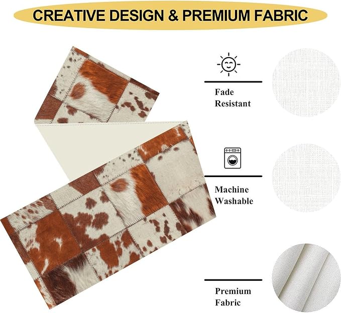 Cow Print Table Runner - Image 5