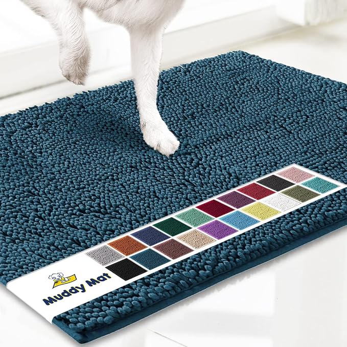 Muddy Mat® | Super Absorbent Door Mat Indoor, Microfiber Quick Dry Chenille by MuddyMat%C2%AE