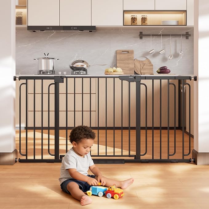 Cumbor 36.6-64" Extra Wide Baby Gate by Cumbor