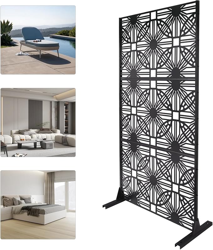 Outdoor Privacy Screen Freestanding - Image 9